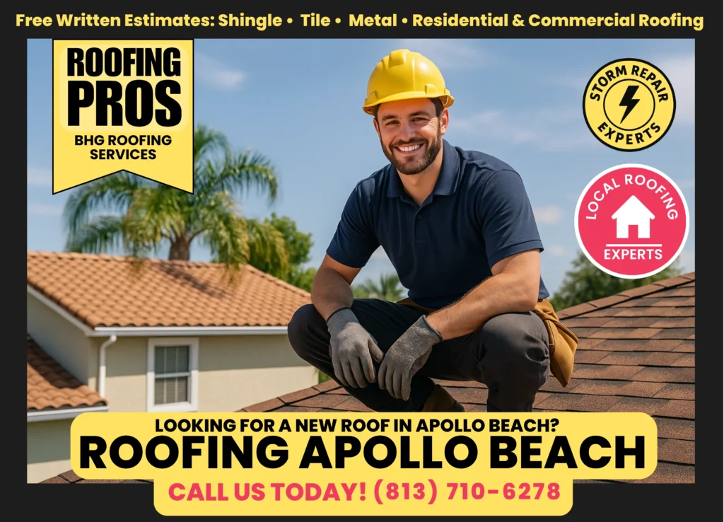 Roofing Apollo Beach FL Header Graphic